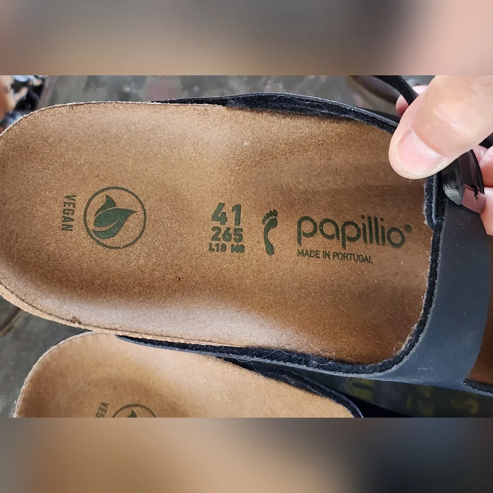 Papillio Vegan Sandals with Black Straps - Picture 3 of 6